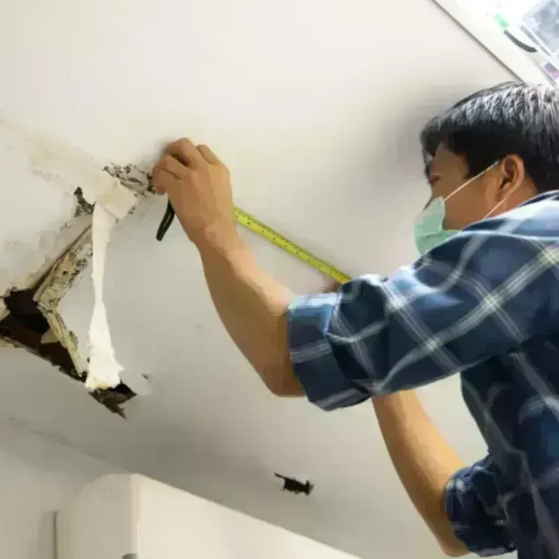 Ceiling And Wall Water Damage in Fresno County, CA